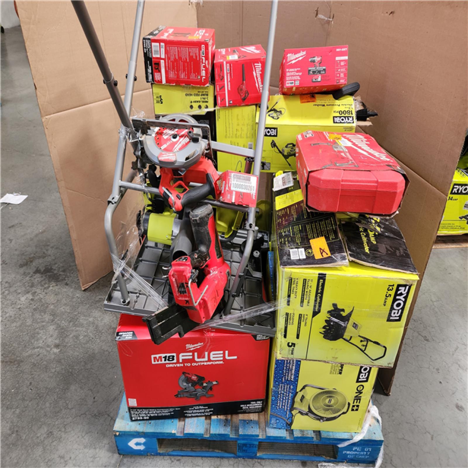 California AS-IS TOOL PALLET
