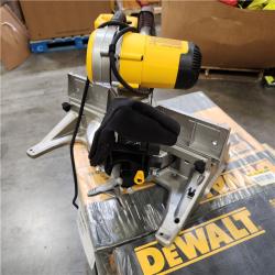 As-Is- DEWALT 12 in. 15 Amp Compound Double Bevel Miter Saw