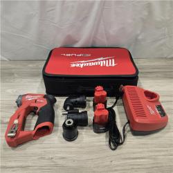 AS-IS Milwaukee 2505-22 M12 FUEL Lithium-Ion 3/8 in. Cordless Installation Drill Driver Kit (2 Ah)
