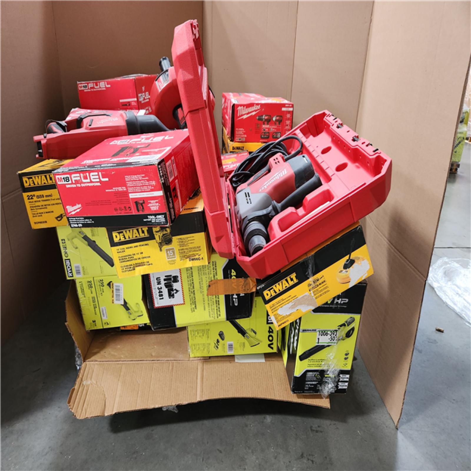 CALIFONIA  AS-IS TOOL PALLET