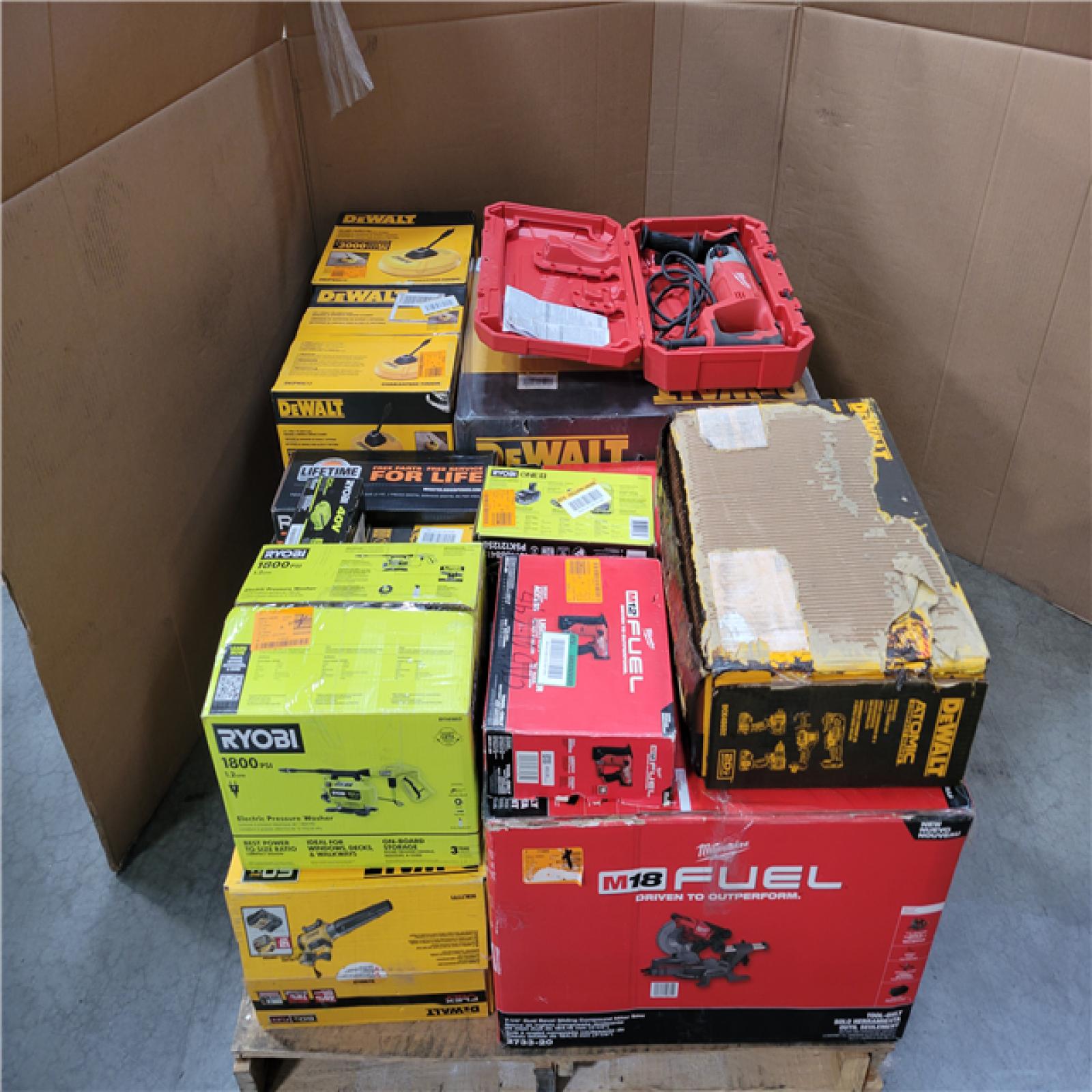 CALIFORNIA AS-IS TOOL PALLET