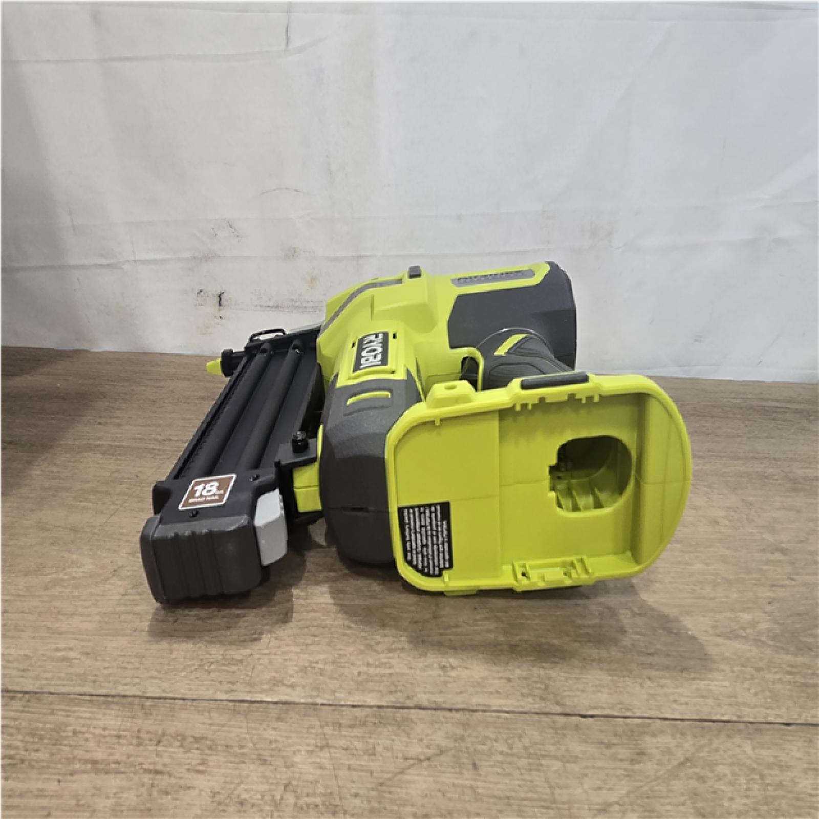 AS-IS RYOBI ONE+ 18V 18-Gauge Cordless AirStrike Brad Nailer (Tool Only)
