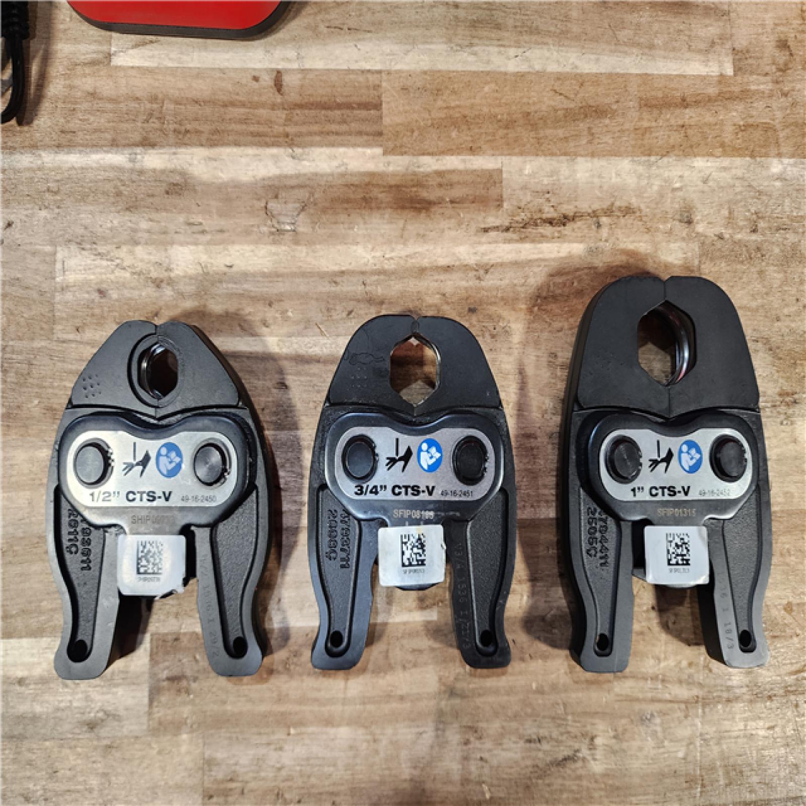 HOUSTON LOCATION - AS-IS (APPEARS LIKE NEW) M12 12-Volt Lithium-Ion Force Logic Cordless Press Tool Kit (3 Jaws Included) with Two 1.5 Ah Battery and Hard Case