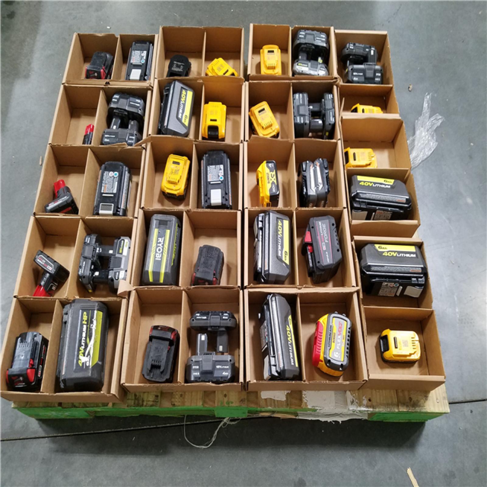 California AS-IS Battery Pallet