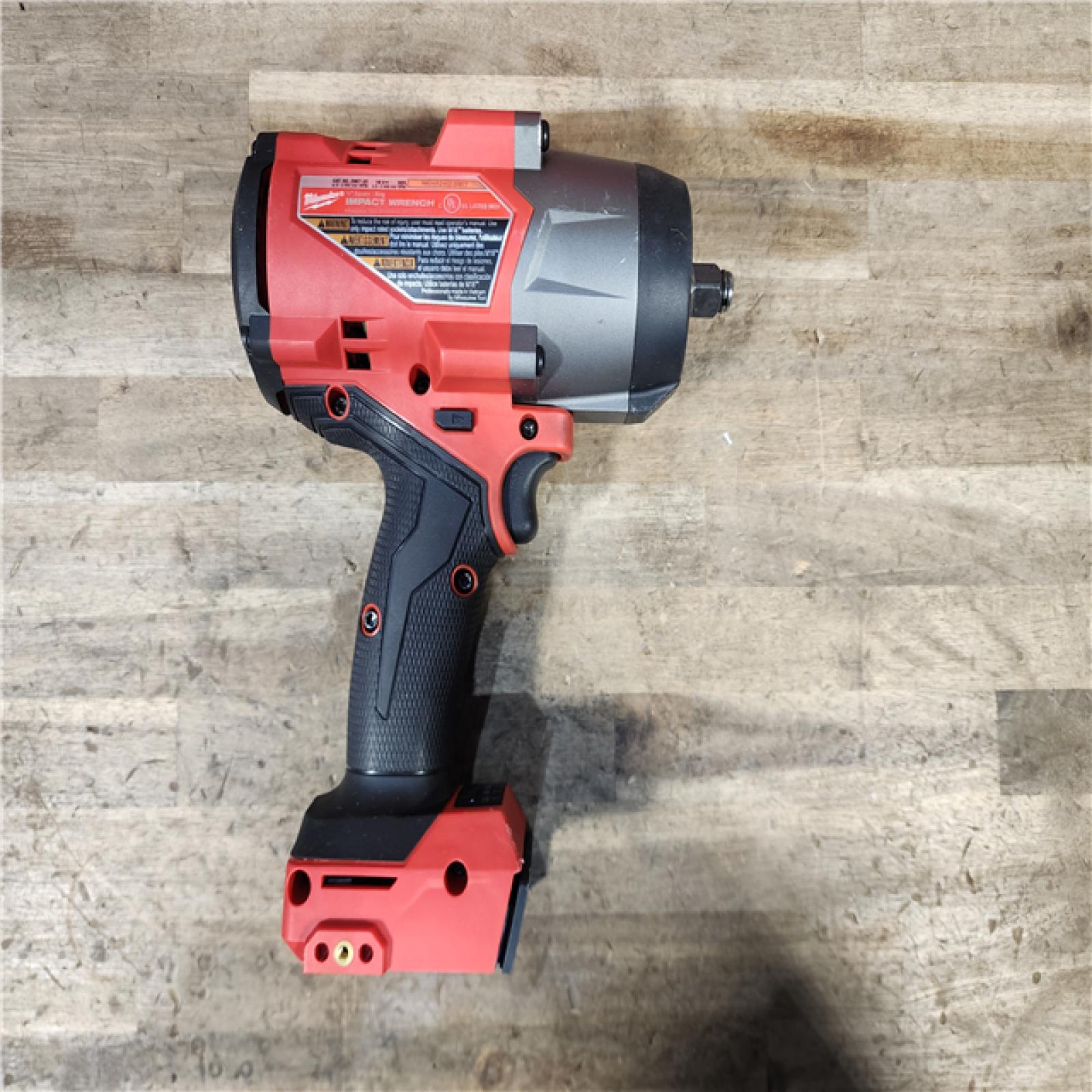 HOUSTON LOCATION - AS-IS Milwaukee M18 FUEL 18V Lithium-Ion Brushless Cordless 1/2 in. Impact Wrench with Friction Ring (Tool-Only)