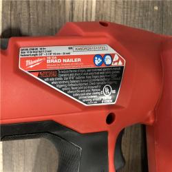 AS-IS Milwaukee FUEL 18-Volt Lithium-Ion Brushless Cordless Gen II 18-Gauge Brad Nailer (Tool-Only)