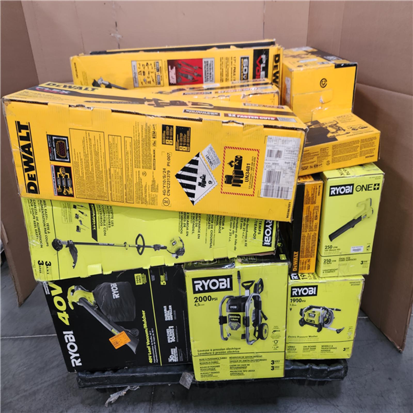 CALIFORNIA AS-IS TOOL PALLET