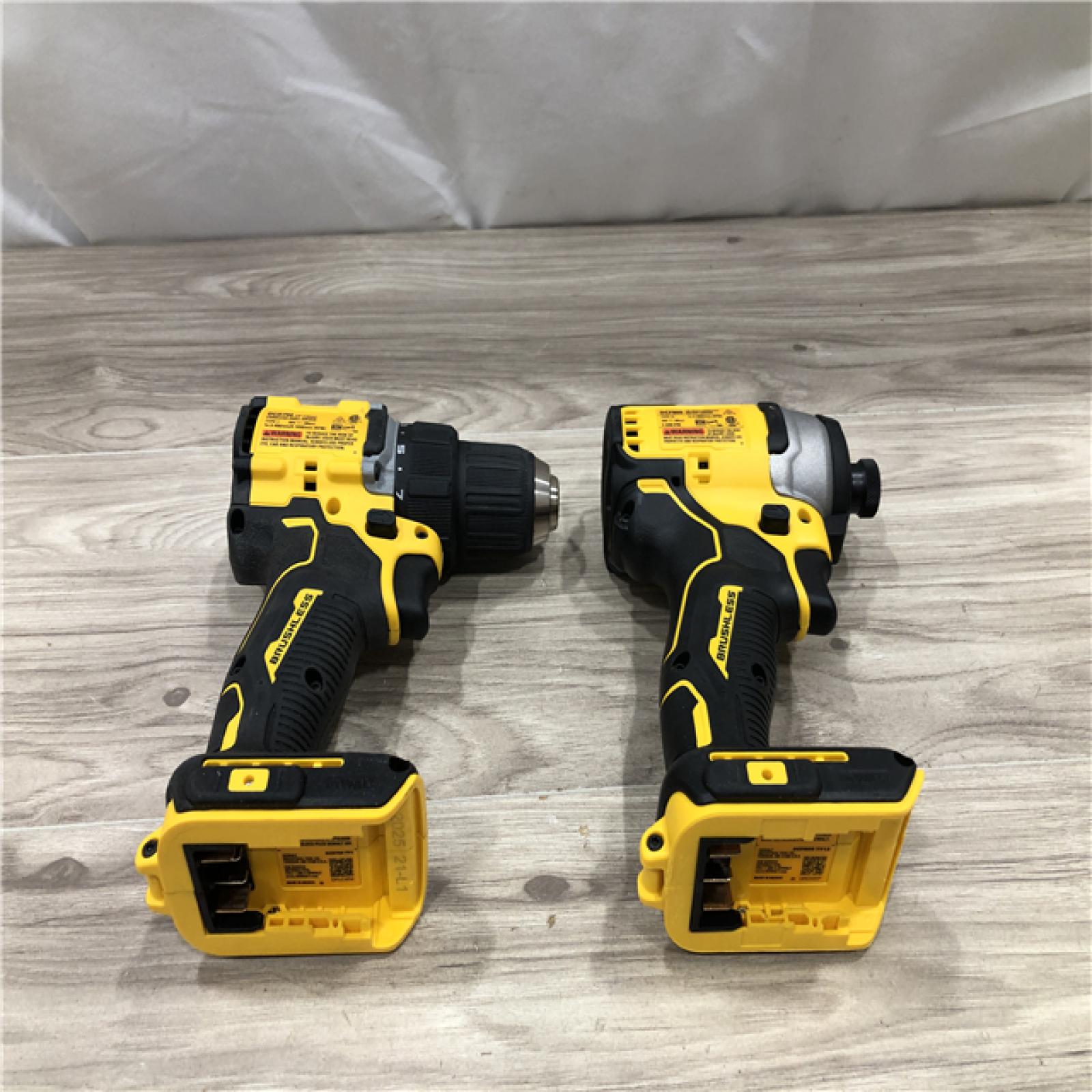 AS-IS DEWALT ATOMIC 20-Volt MAX Lithium-Ion Cordless Combo Kit