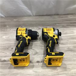 AS-IS DEWALT ATOMIC 20-Volt MAX Lithium-Ion Cordless Combo Kit