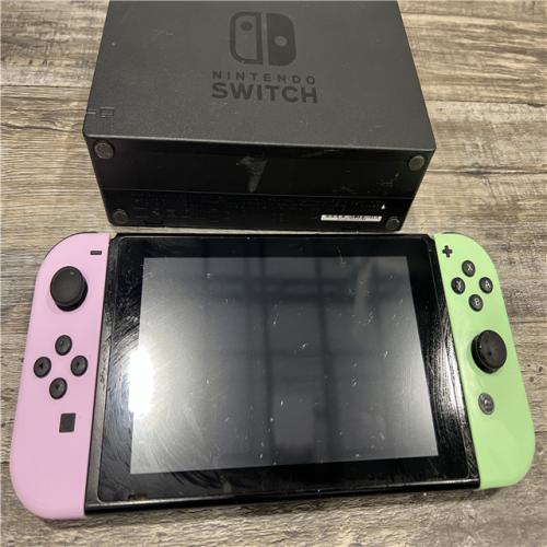 AS-IS Nintendo Switch - Joy-Con(L)/(R) Pastel Purple / Pastel Green