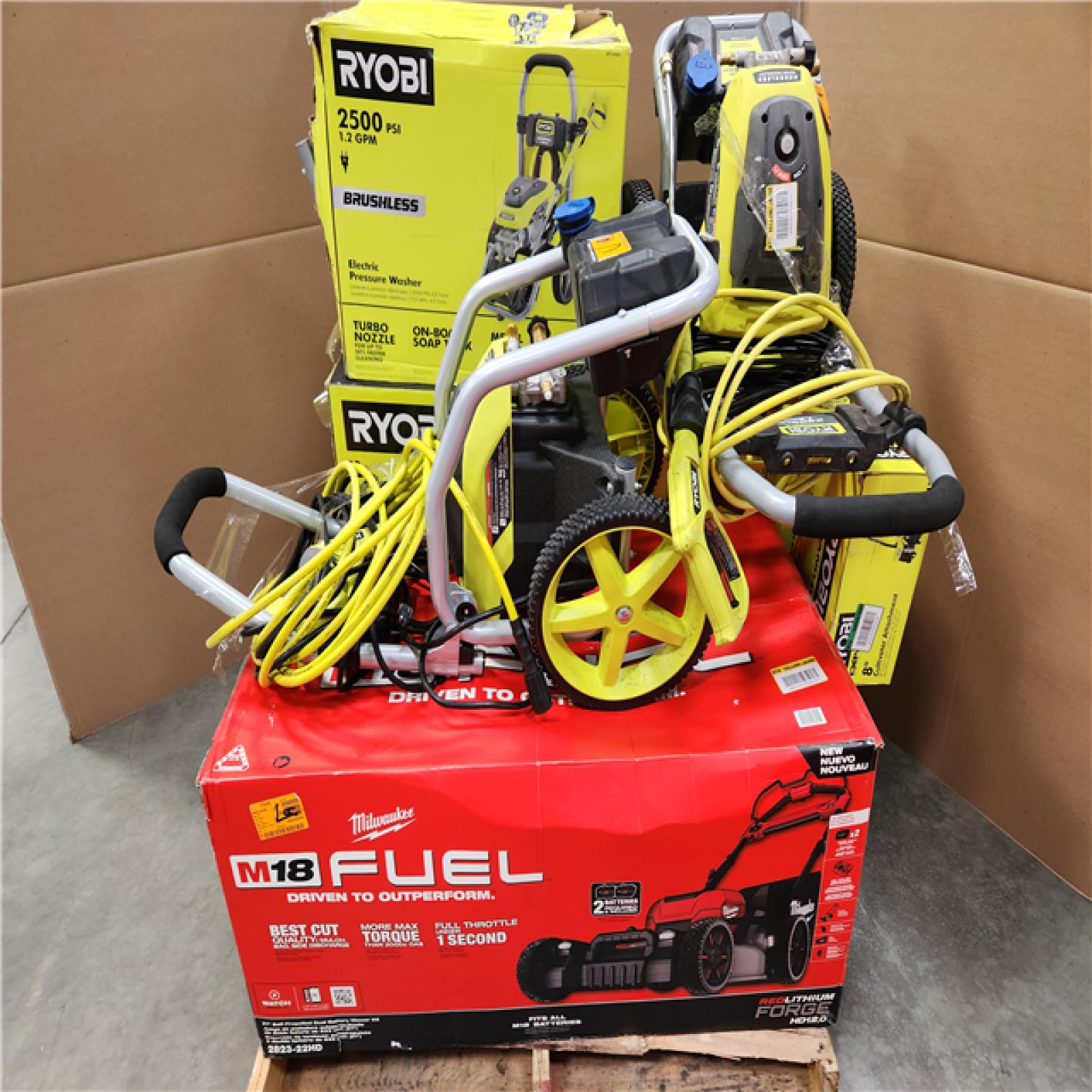 CALIFORNIA  AS-IS TOOL PALLET