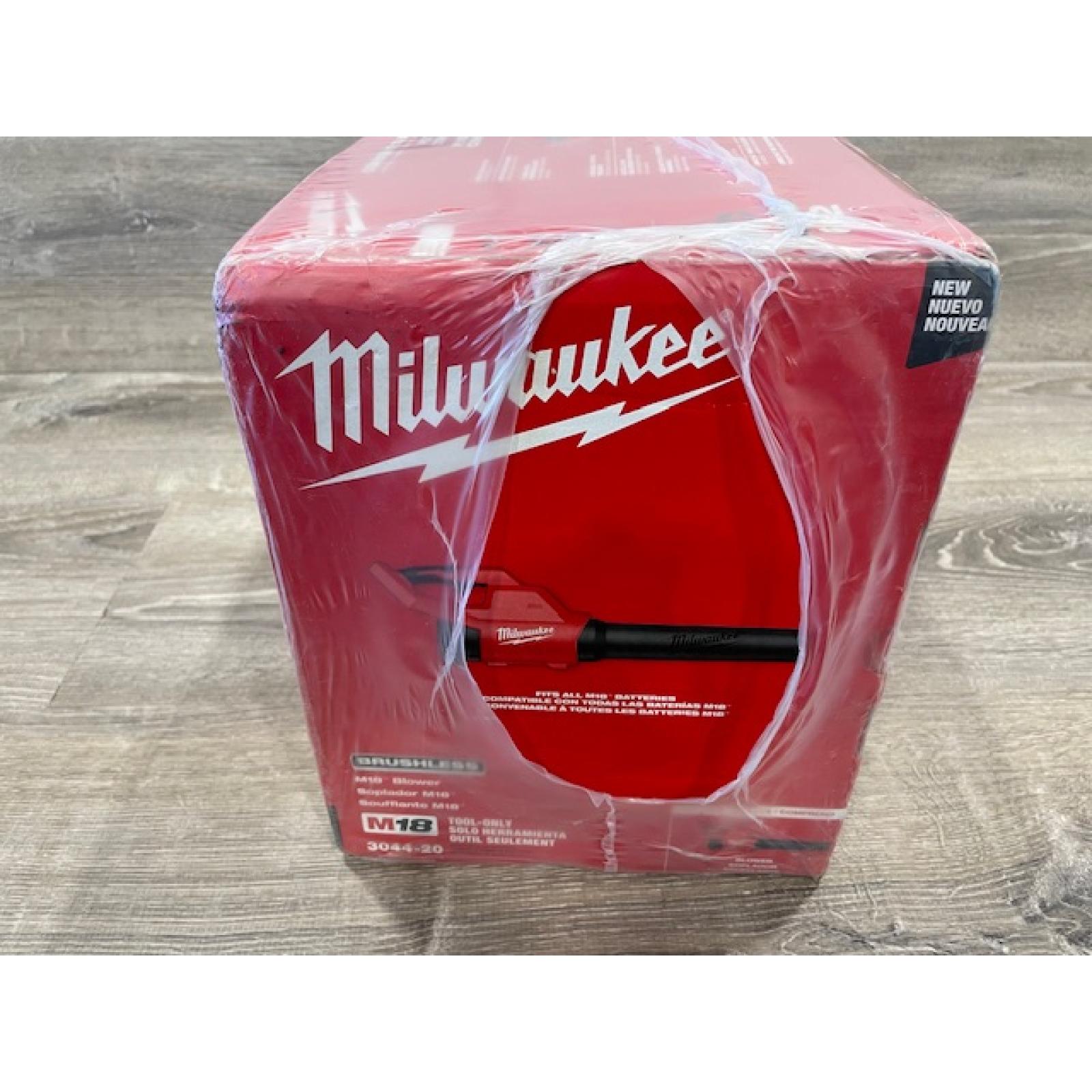 AS-IS Milwaukee Brushless 120 MPH 450 CFM 18V Cordless Handheld Battery Powered Leaf Blower (Tool-Only)