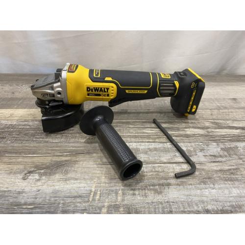 AS-IS DEWALT 20V XR Cordless 4-1/2. in. to 5 in. Variable Speed Angle Grinder (Tool Only)