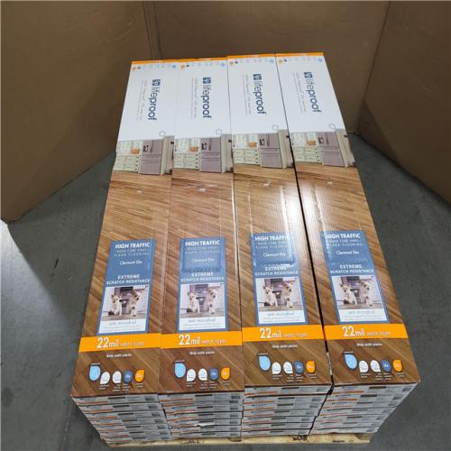 CALIFORNIA AS-IS LIKE NEW LIFEPROOF HIGH TRAFFIC RIGID CORE VINYL PLANK FLOORING IN CLERMONT ELM
