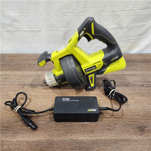 AS-IS RYOBI 18-Volt ONE+ Hybrid Drain Auger (Tool Only)