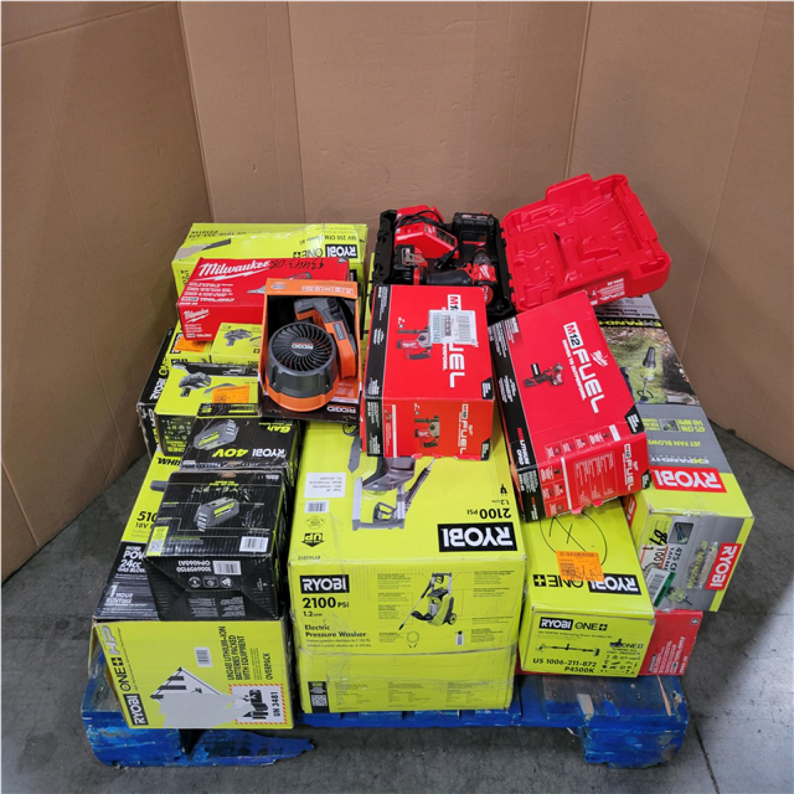 CALIFORNIA AS-IS TOOL PALLET