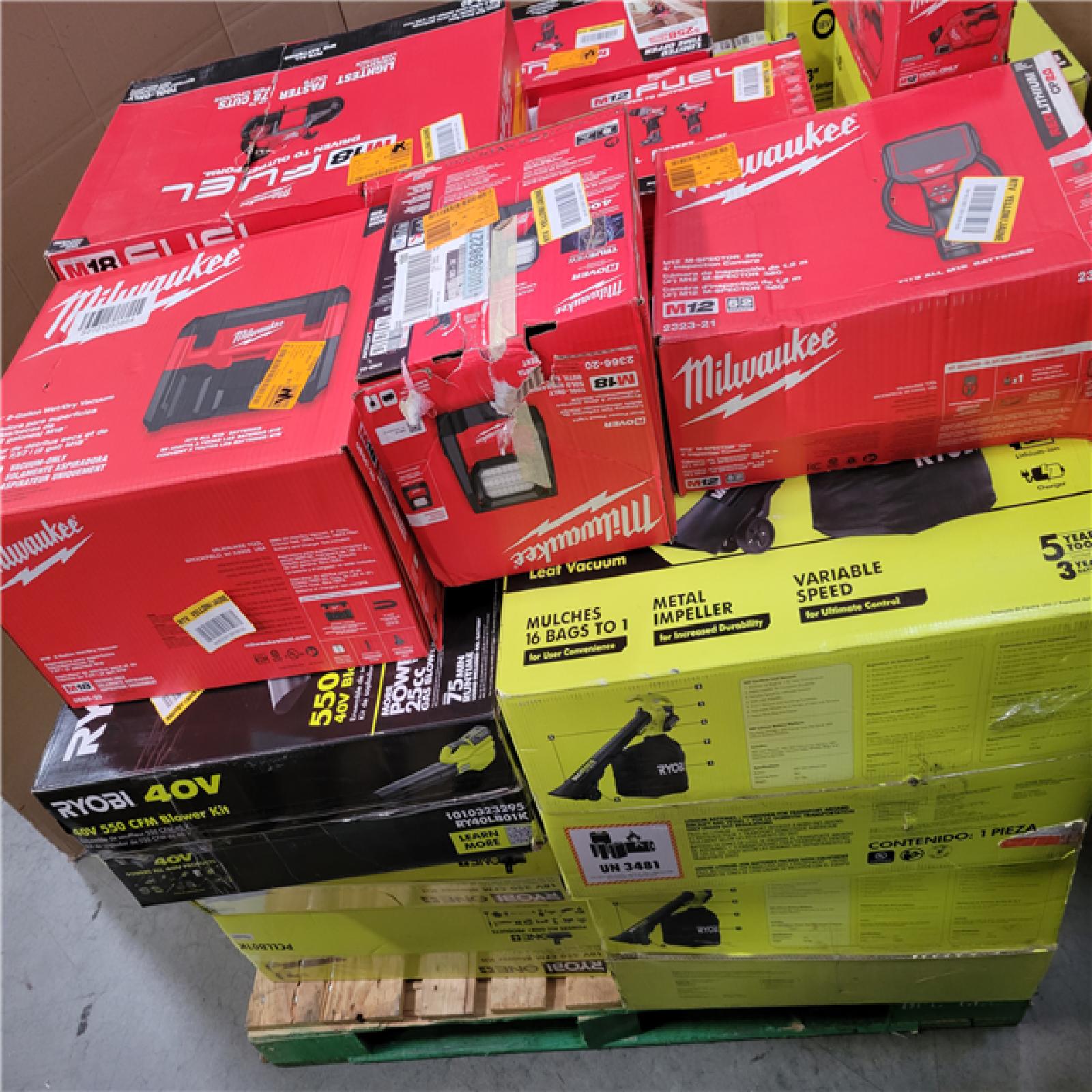 CALIFORNIA AS-IS TOOL PALLET