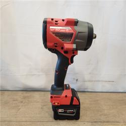 AS-IS- Milwaukee FUEL 18V Lithium-Ion Brushless Cordless 1/2 in. Impact Wrench w/Friction Ring Kit