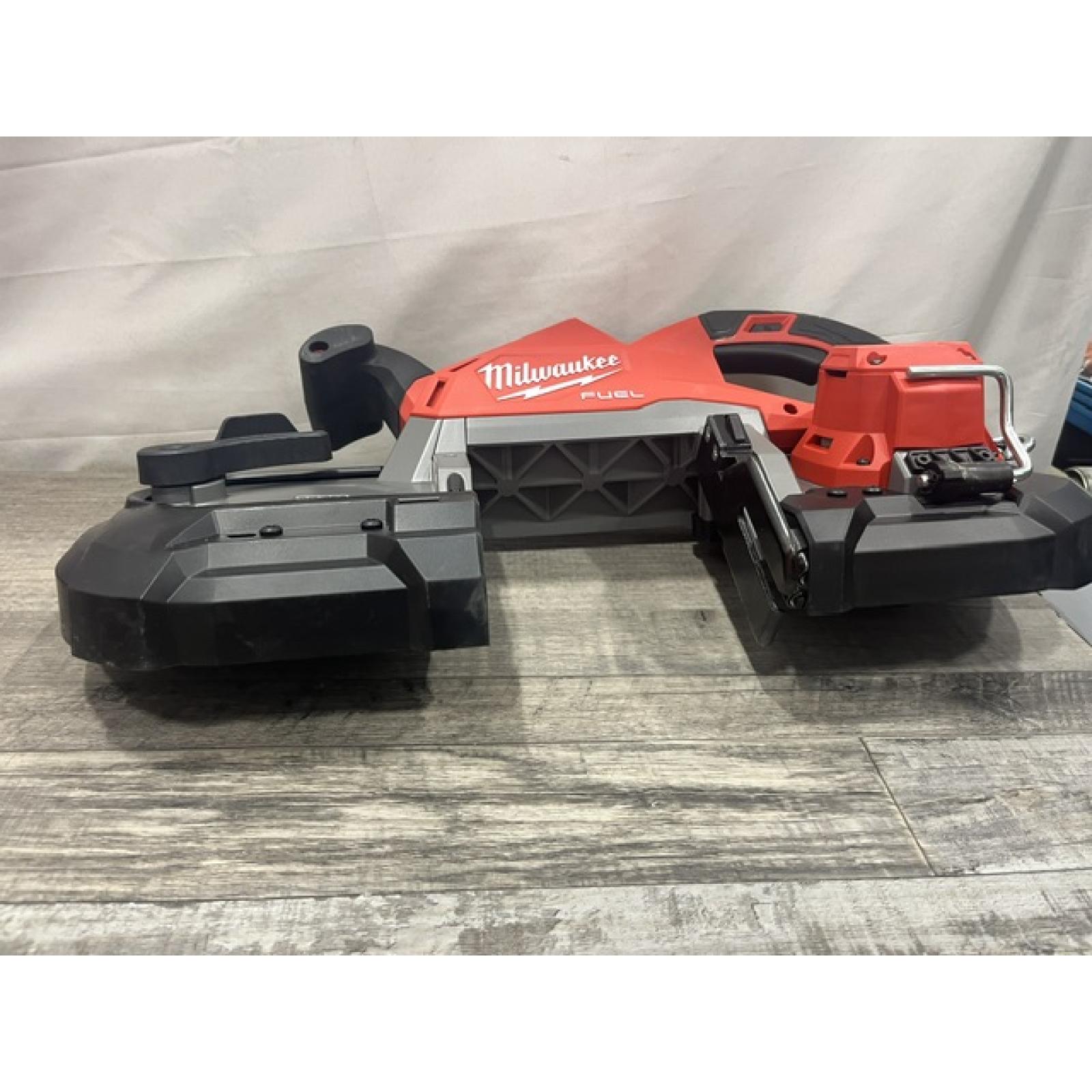 AS-IS Milwaukee FUEL 18V Lithium-Ion Brushless Cordless Deep Cut Band Saw (Tool-Only)
