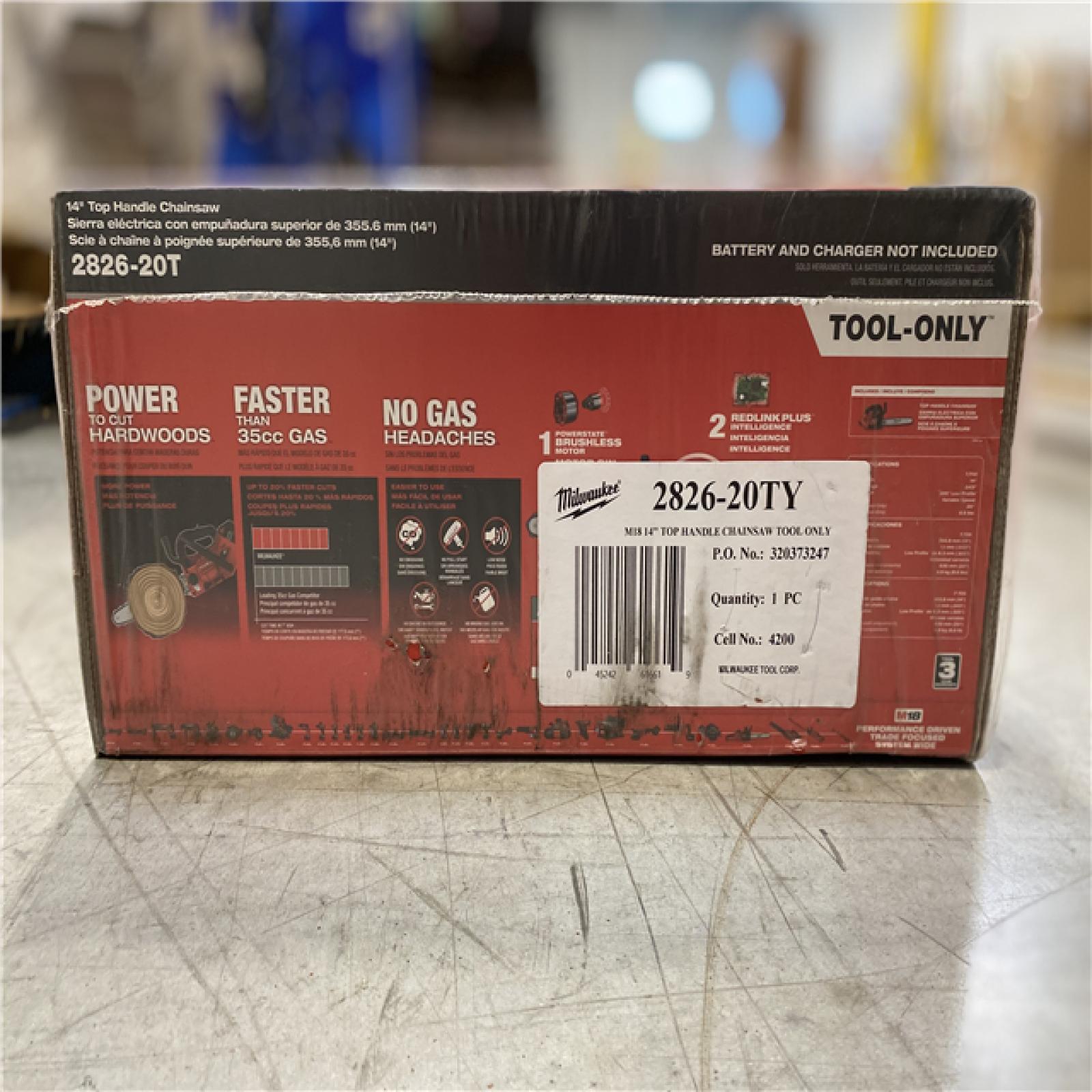 LIKE NEW! Milwaukee M18 FUEL 14 in. 18V LithiumIon Brushless