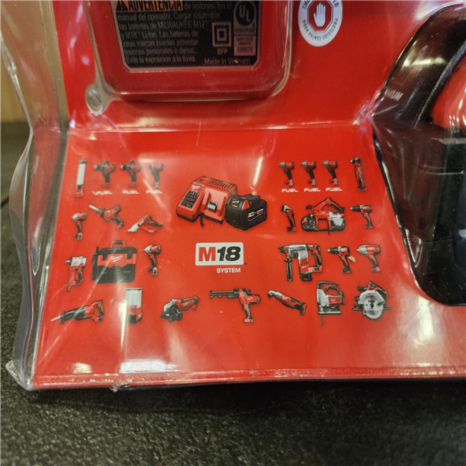 Phoenix NEW Milwaukee M18 18-Volt Lithium-Ion XC Starter Kit with One 5.0Ah Battery and Charger (SEALED)