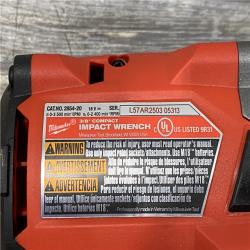 AS-IS Milwaukee FUEL GEN-3 18V Lithium-Ion Brushless Cordless 3/8 in. Compact Impact Wrench with Friction Ring (Tool-Only)