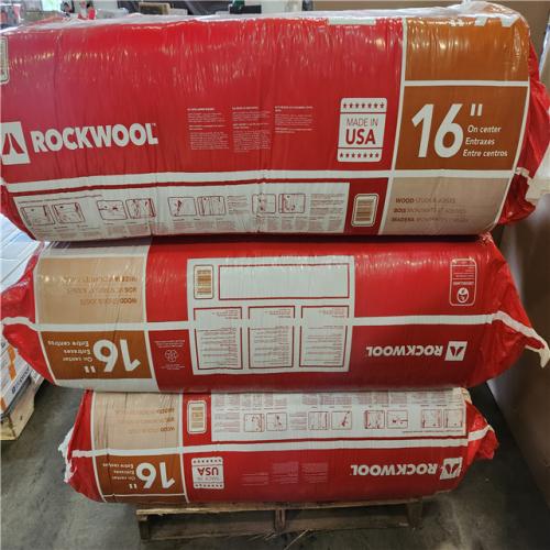 Phoenix ROCKWOOL Safe 'n' Sound 3 in. x 15-1/4 in. x 47 in. Soundproofing and Fire Resistant Stone Wool Insulation Batt (358 sq. ft.)