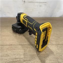 AS-IS DEWALT ATOMIC 20V MAX Cordless 4-1/2 in. Angle Grinder with Paddle Switch (Tool Only)