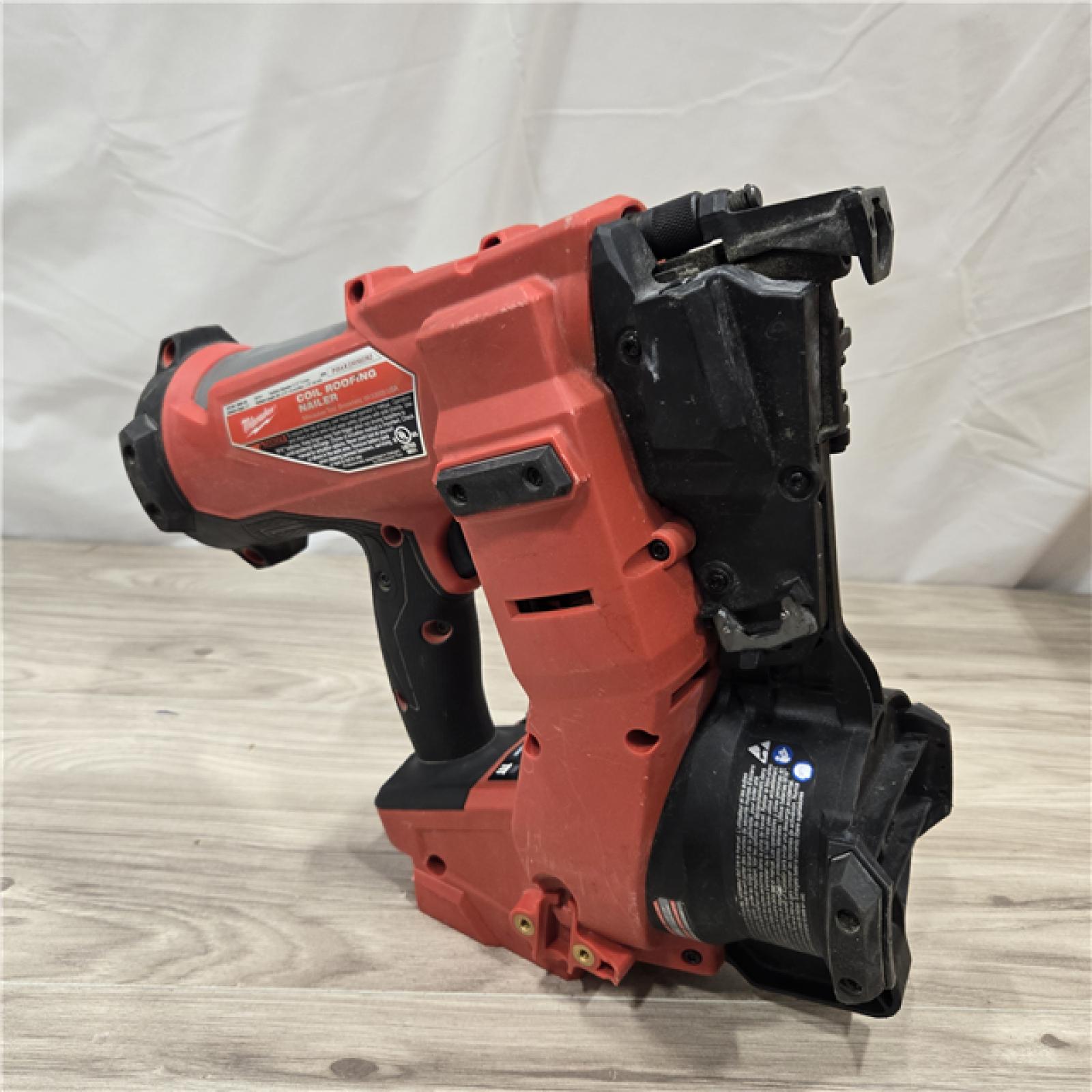 AS-IS Milwaukee M18 FUEL Coil Roofing Nailer (TOOL ONLY)