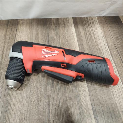 AS-IS- Milwaukee M12 12V Lithium-Ion Cordless 3/8 in. Right Angle Drill (Tool Only)
