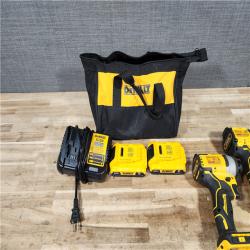 HOUSTON LOCATION - AS - IS DEWALT 2 TOOL COMBO KIT W/ (2) BATTERY & CHARGER