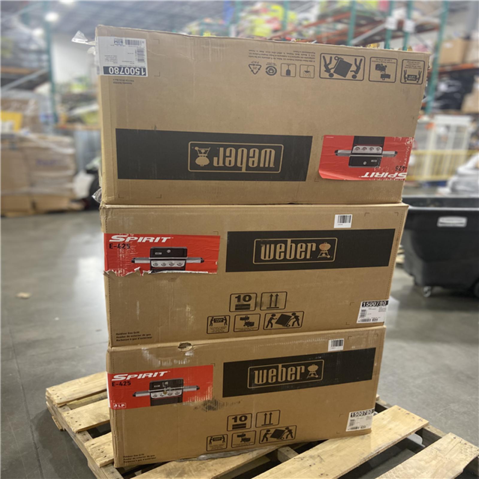 DALLAS LOCATION - GRILL PALLET - (3 UNITS)