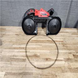 Houston Location AS-IS Milwaukee FUEL 18V Lithium-Ion Brushless Cordless Deep Cut Band Saw (Tool-Only)