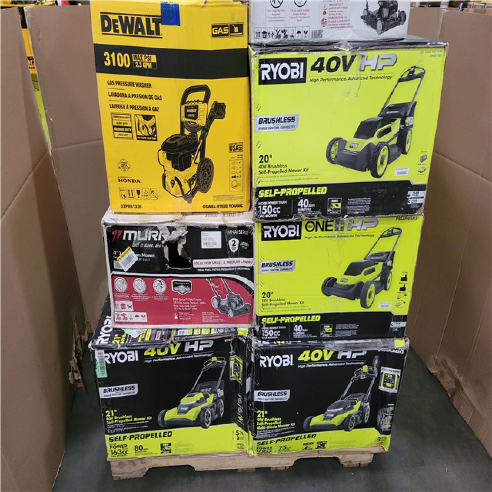 CALIFORNIA AS-IS OUTDOOR POWER EQUIPMENT