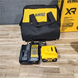 HOUSTON LOCATION - AS-IS (APPEARS LIKE NEW) DEWALT 20V MAX Lithium-Ion Cordless 1/2 in. Impact Wrench Kit