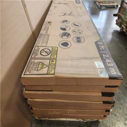 Phoenix Lifetime 8 ft. Plastic Commercial Folding Table (Set of 8)