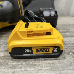 AS-IS DEWALT 20V MAX XR Lithium-Ion Cordless 18-Gauge Narrow Crown Stapler Kit