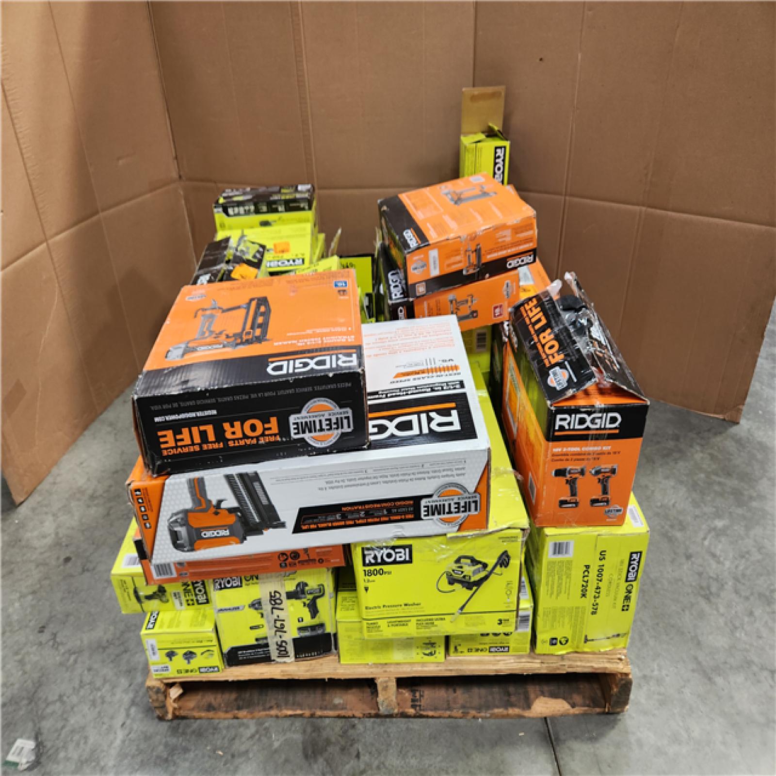 CALIFONIA  AS-IS TOOL PALLET