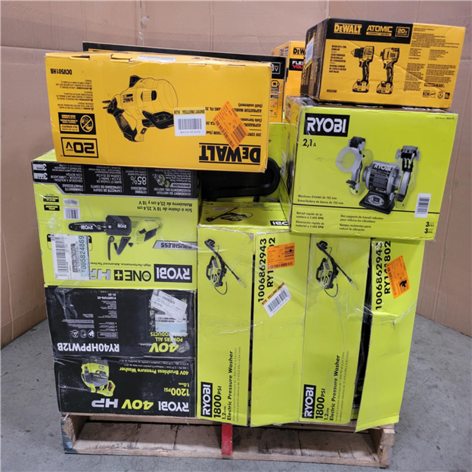 CALIFORNIA AS-IS TOOL PALLET