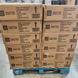 Phoenix Location Everbilt Galvanized Steel 1/2 in. Mesh 2 ft. x 25 ft. 19-Gauge Hardware Cloth Pallet (39 Total)