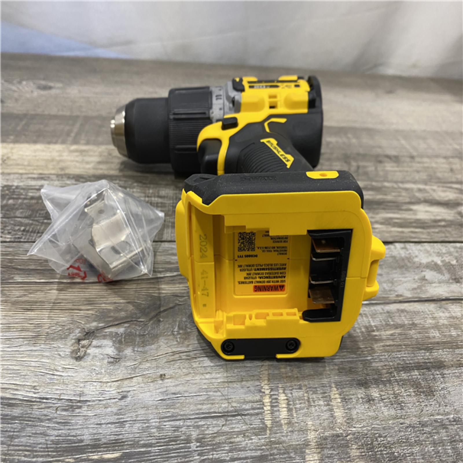 AS-IS DEWALT 20V Compact Cordless 1/2 in. Hammer Drill (Tool-Only)