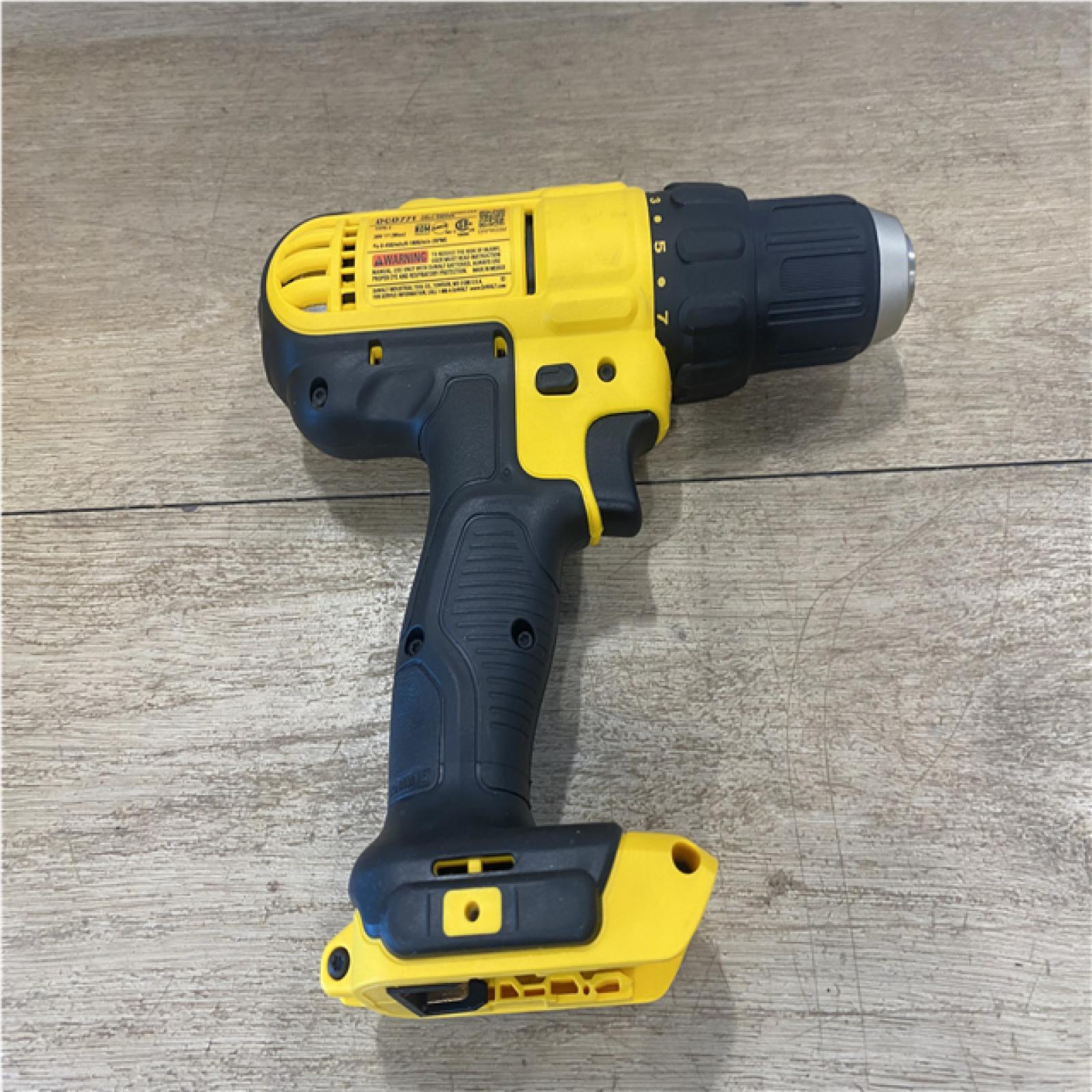 as-is Dewalt 20-Volt MAX Lithium-Ion Cordless 1/2 in. Drill/Driver (Tool Only)