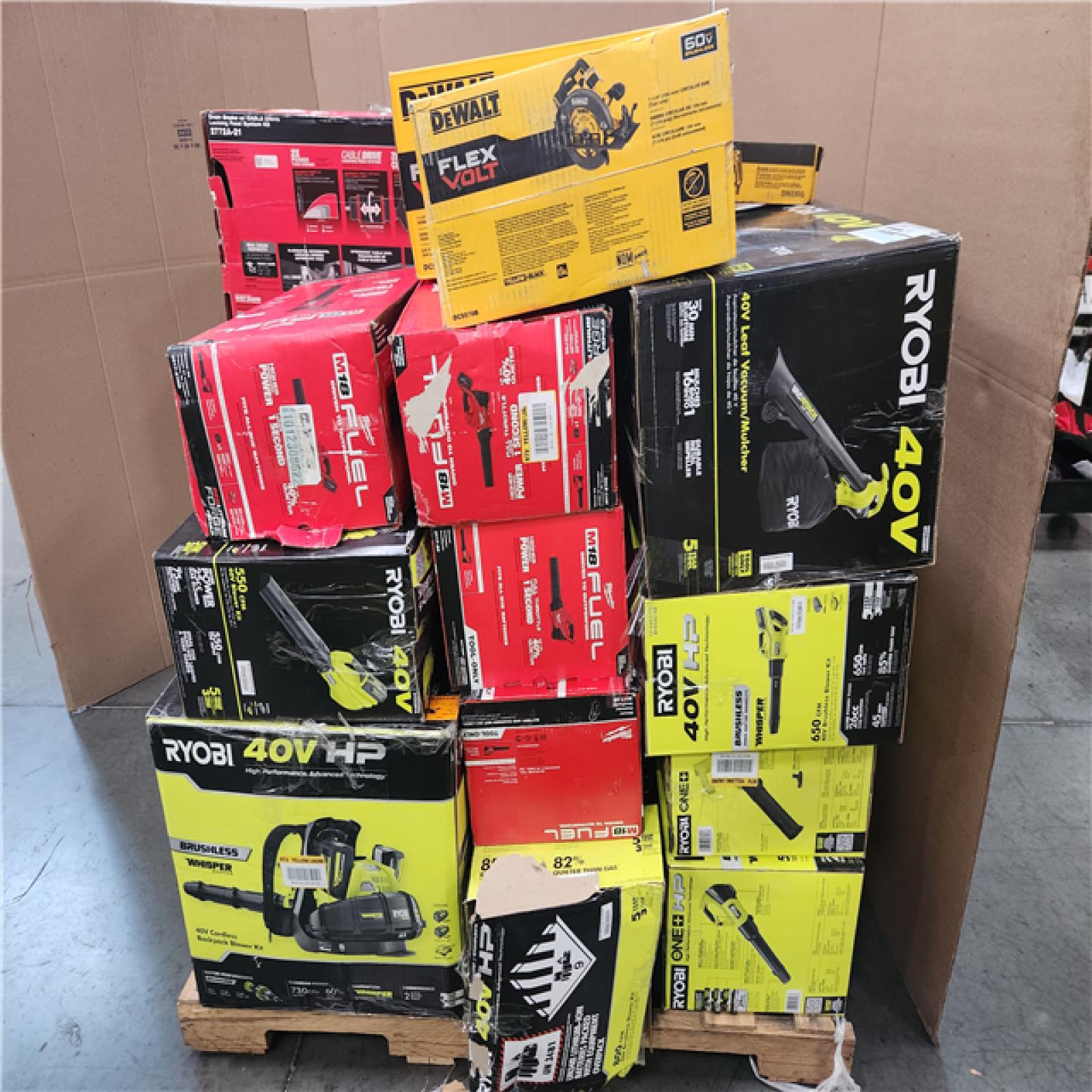 CALIFORNIA AS-IS TOOL PALLET