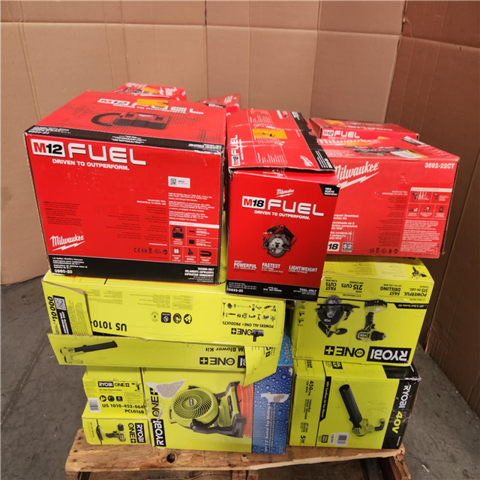 CALIFORNIA AS-IS TOOL PALLET