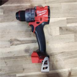 HOUSTON LOCATION - AS-IS Milwaukee 2904-22 Hammer Drill Driver Kit with Batteries  Charger & Tool Case  Red