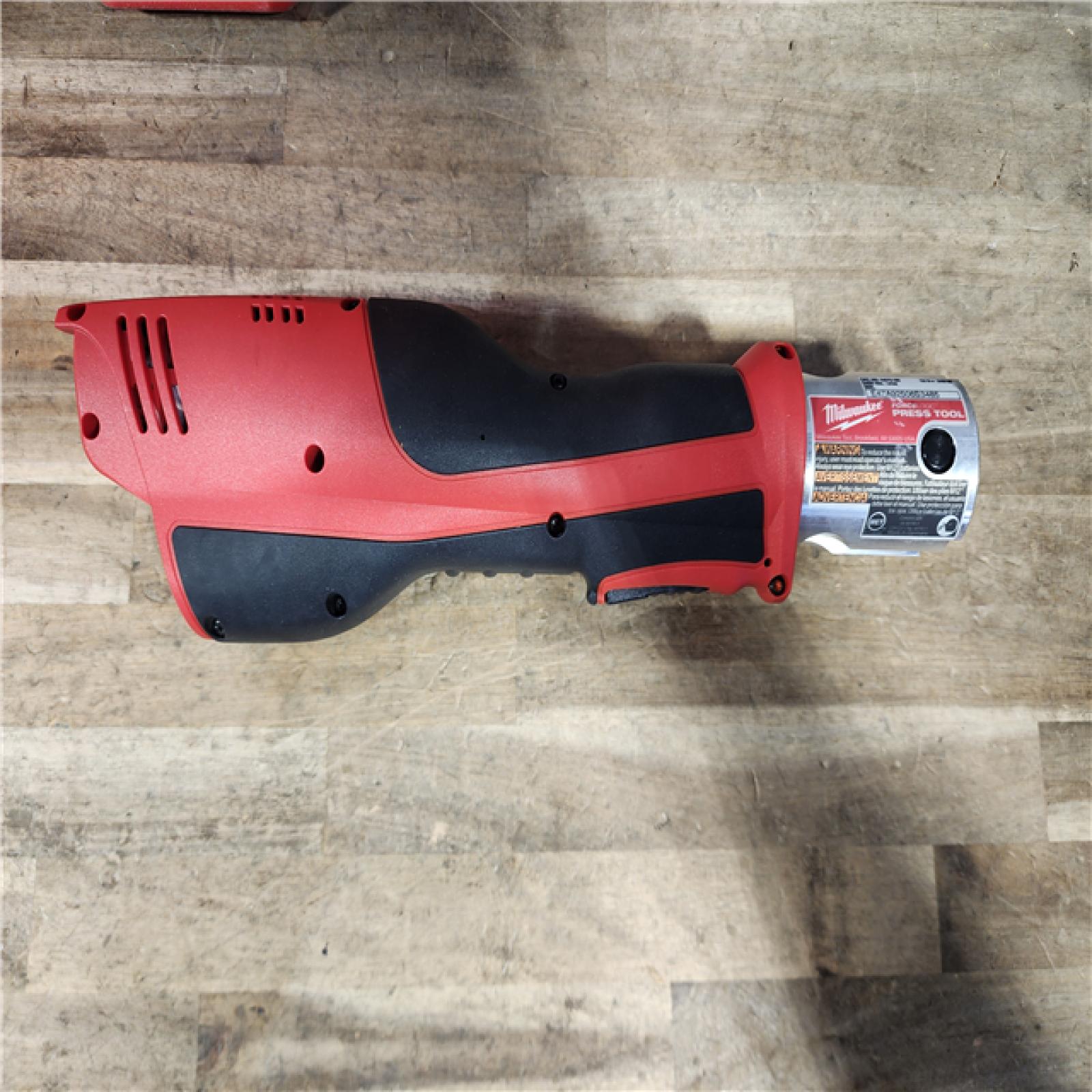 HOUSTON LOCATION - AS-IS M12 12-Volt Lithium-Ion Force Logic Cordless Press Tool Kit (3 Jaws Included) with Two 1.5 Ah Battery and Hard Case