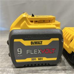 AS-IS DEWALT 20V/60V MAX FLEXVOLT Lithium-Ion 9.0Ah Battery and Charger Starter Kit