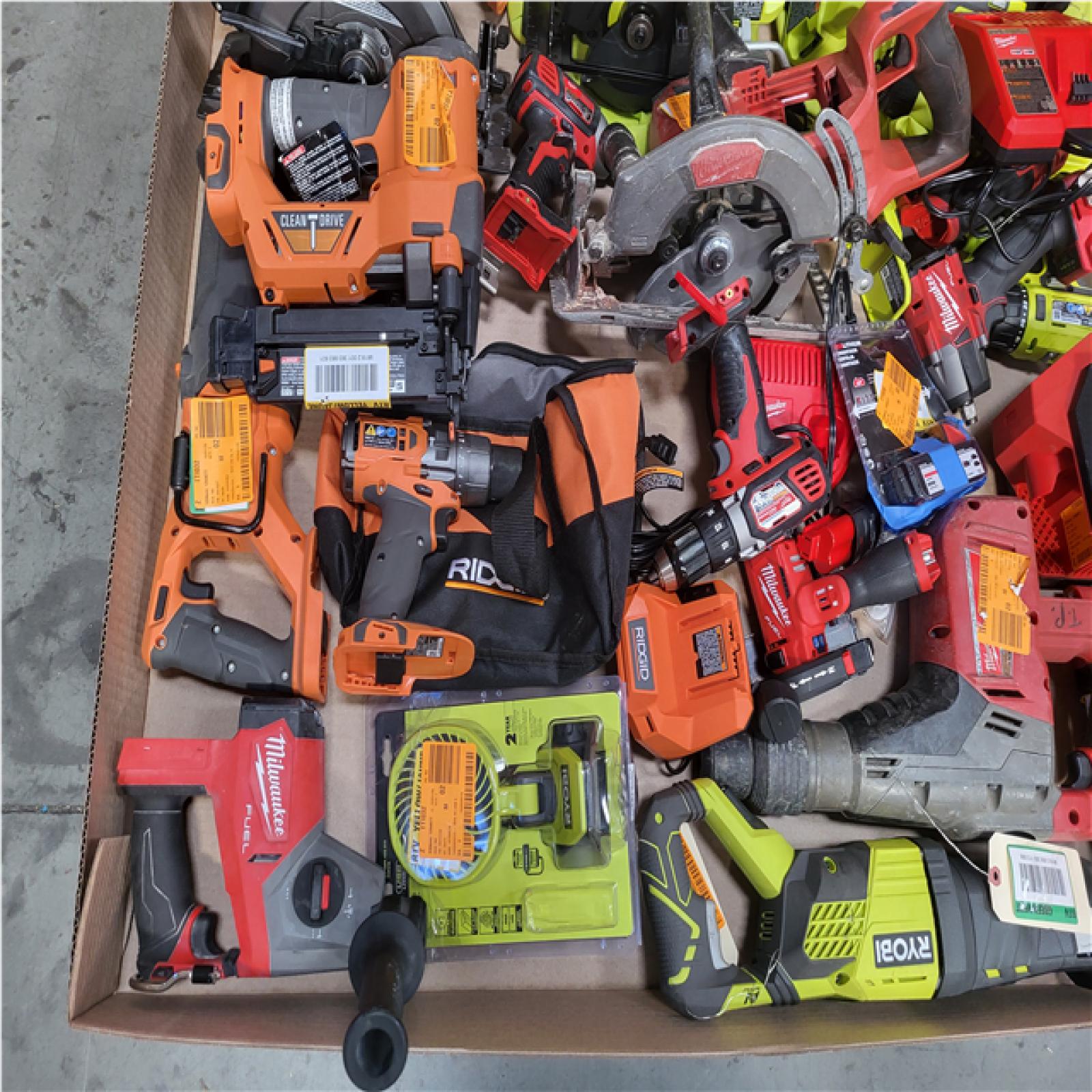 CALIFORNIA AS-IS TOOL PALLET