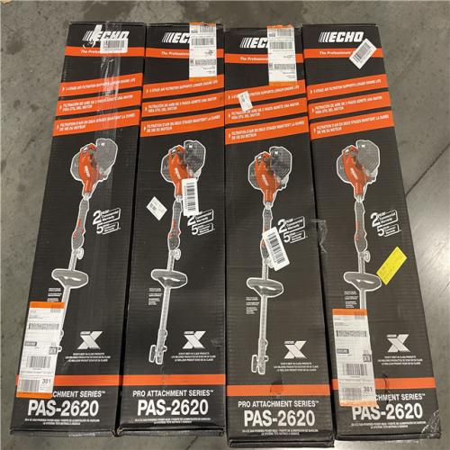 DALLAS LOCATION- NEW!- ECHO 25.4 cc Gas 2-Stroke X Series Attachment Capable Power Head (POWER HEAD ONLY  LOT OF 4)