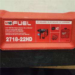 Phoenix Milwaukee M18 FUEL ONE-KEY 18V Lithium-Ion Brushless Cordless 1-3/4 in. SDS-MAX Rotary Hammer with Charger (Does Not Turn On) (Appears To Be Locked)